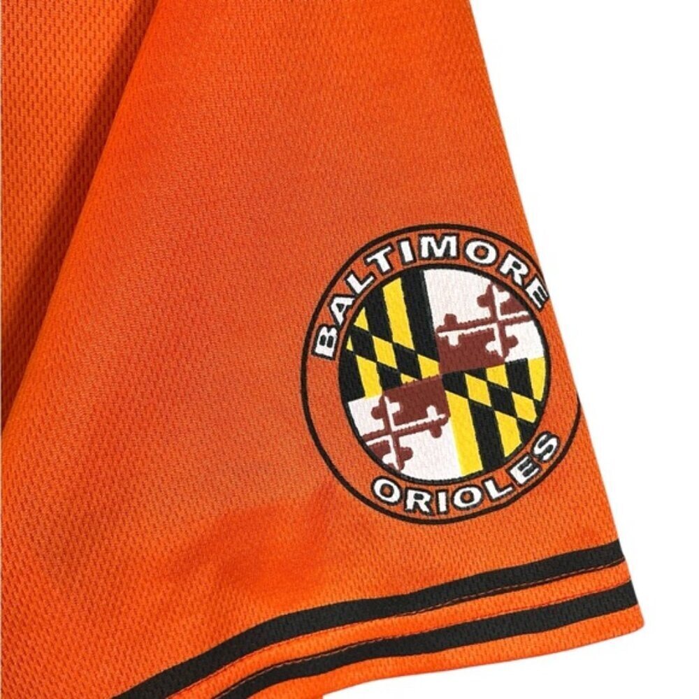 Baltimore Orioles Baseball Jersey JJ Hardy #2 Button Up Orange Unisex Mens XL - Picture 5 of 16